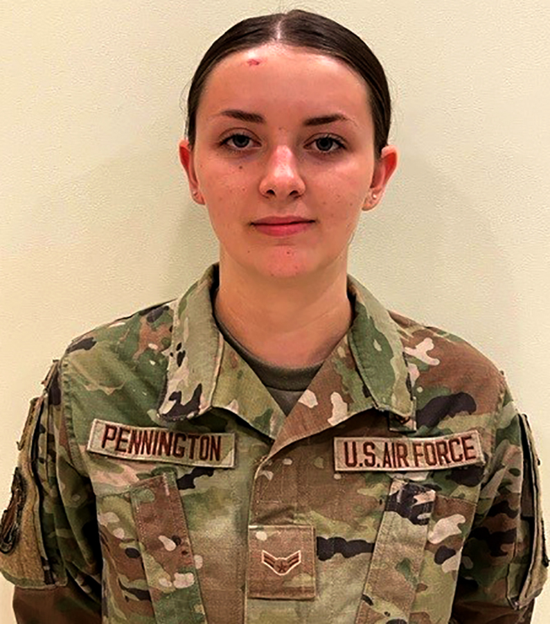 Airman 1st Class Brooklyn Pennington Airman 1st Class Brooklyn Pennington